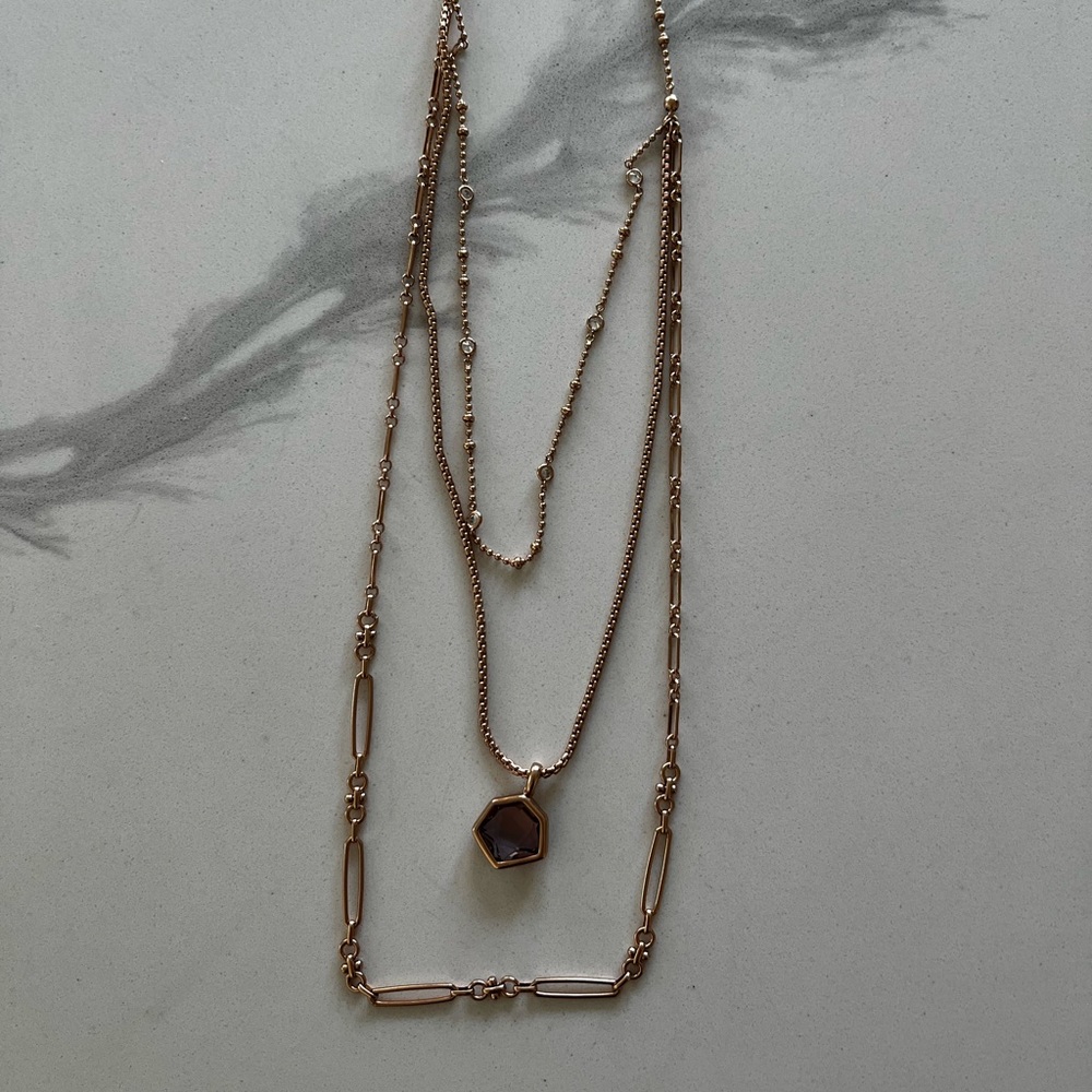 KENDRA SCOTT ROSE GOLD VANESSA